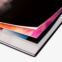 Buch Hardcover mit rundem Rücken, DIN A4 hoch Seiten