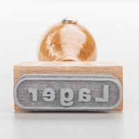 Stempel, liegend mit Motiv, HolzStempel, liegend mit Motiv, Holz