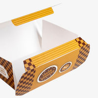 Burgerbox M (13,1 x 12 x 7,7 cm) einseitig bedruckt 4/0-farbig