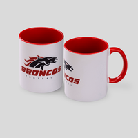 Tasse, farbig bedruckt, Motiv