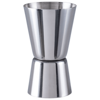 Messbecher aus Edelstahl unbedruckt von vorne