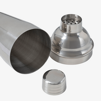 liegender Shaker offen und ohne Kappe