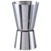 Edelstahlmessbecher mit Gravur auf Oberseite