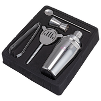 Cocktailset in schwarzer Box