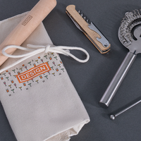 Cocktailset in Szene gesetzt 