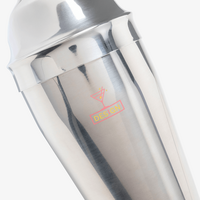 Nahaufnahme Shaker Vorderseite mit zweifarbigem Tampondruck