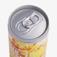 Cola-Orange-Mix Dose, bedruckt, Deckel