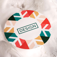 Confiserie-Stollen (alkoholhaltig), Aufkleber 4/0-farbig einseitig bedruckt