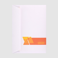 Couverts Format C4 (Lasche an der langen Seite), haftklebend ohne Fenster, beidseitig 4/4 farbig bedruckt, Rückseite