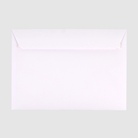 Couverts Format C4 (Lasche an der langen Seite), haftklebend ohne Fenster, einseitig 4/0 farbig bedruckt, Rückseite