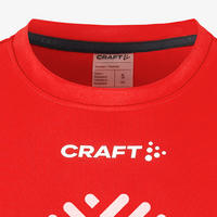 Craft-Damen-Funktionsshirt - Squad Go Function Tee, Halsausschnitt