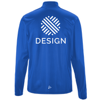 Craft-Herren-Halfzip-Trainingsshirt - Squad Go Hz, Druckposition hinten