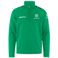 Craft-Kinder-Halfzip-Trainingsshirt - Squad Go Hz, Druckposition Brust links