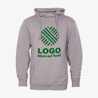 Hoodie, farbig bedruckt, Druck vorne
