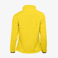 Jacke, Rueckseite, Gelb