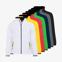 Jacke, vorderseite, verschiedene Farben