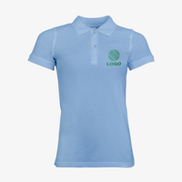 Damen-Poloshirt, Basic