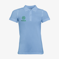 Damen-Poloshirt, Basic
