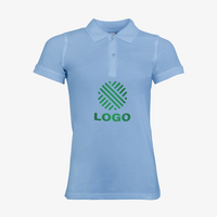 Damen-Poloshirt, Basic