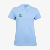 Damen-Poloshirt, B&C, Organic - mit VIER Druckpositionen