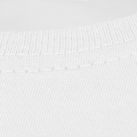 Damen-T-Shirt Budget, weiß - Fruit of the Loom, mit einer Druckposition