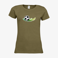 Damen-T-Shirt FOTL, Premium - Motiv Fußball Grün