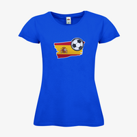 Damen-T-Shirt FOTL, Budget - Motiv Fußball Spanien