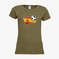 Damen-T-Shirt FOTL, Premium - Motiv Fußball Spanien
