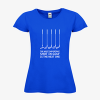 Damen-T-Shirt FOTL, Budget - Motiv Golf Shot