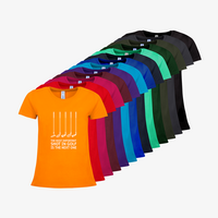 Damen-T-Shirt B&C, Premium - Motiv Golf Shot, Farbauswahl