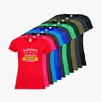 Damen-T-Shirt FOTL, Premium - Motiv Matura Lernen, Farbauswahl