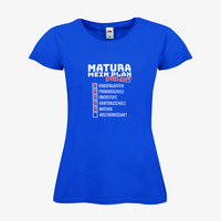 Damen-T-Shirt FOTL, Budget - Motiv Matura Plan