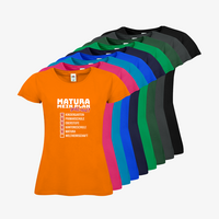 Damen-T-Shirt FOTL, Budget - Motiv Matura Plan