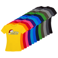 Damen-T-Shirt B&C, Organic - Motiv Merry Christmas, Farbauswahl