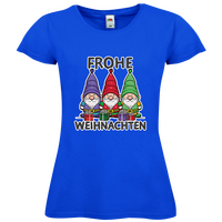 Damen-T-Shirt FOTL, Budget - Motiv Weihnachtswichtel, Detailansicht