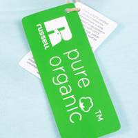 Damen T-Shirt, Organic - Russell, Detailansicht