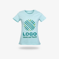 Damen T-Shirt, Organic - Russell, Vorderseite