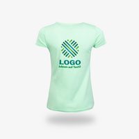 Damen-T-Shirt Premium, farbig - Fruit of the Loom, mit zwei Druckpositionen