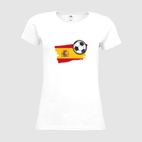 Damen-T-Shirt FOTL, Premium - Motiv Fußball Spanien