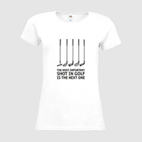 Damen-T-Shirt FOTL, Premium - Motiv Golf Shot