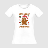 Damen-T-Shirt Russell, Organic - Motiv Lebkuchen