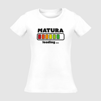Damen-T-Shirt Russell, Organic - Motiv Matura Loading
