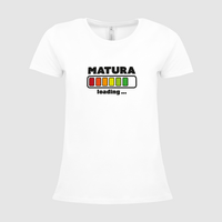 Damen-T-Shirt B&C, Premium - Motiv Matura Loading