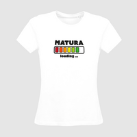 Damen-T-Shirt B&C, Organic - Motiv Matura Loading