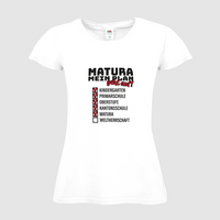 Damen-T-Shirt FOTL, Budget - Motiv Matura Plan