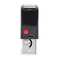 Stempel, schwarz, Seitenansicht