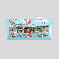 Der Gute Adventskalender, 4/0 farbig bedruckt, geöffnet