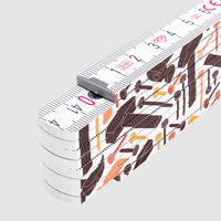 Diamant, Premium 2-m-Holz-Zollstock Classic, 4/0-farbig einseitig bedruckt