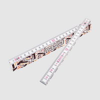 Diamant, Premium 2-m-Holz-Zollstock Classic, 4/0-farbig einseitig bedruckt