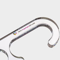 Hacken, farbig bedruckt, details